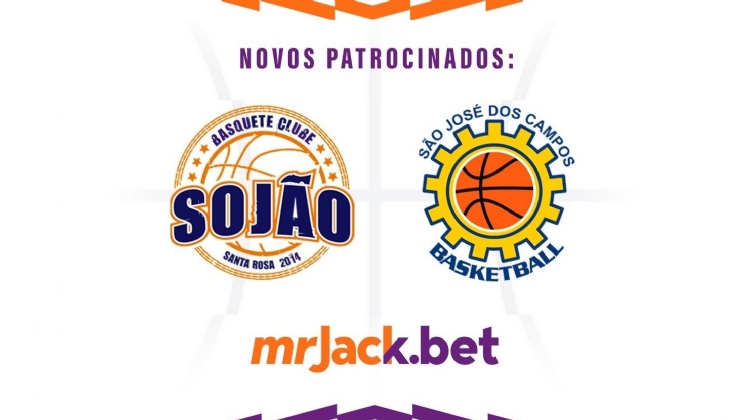 Mr. Jack fecha patrocínio com dois clubes de basquete