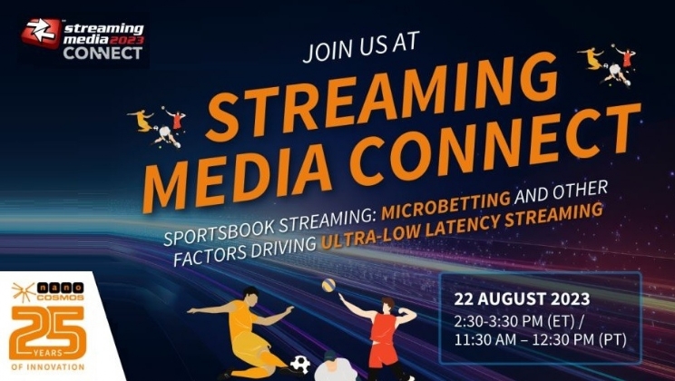 CEO da nanocosmos falará sobre microapostas no evento Streaming Media Connect