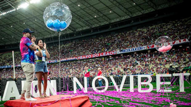 Novibet promotes revelation tea in stadium on Father's Day