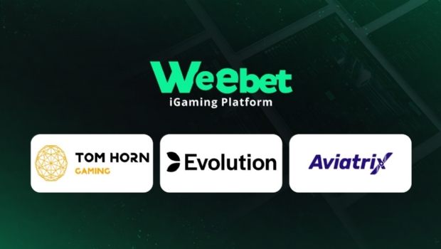 Weebet partners with Evolution, Aviatrix and Tom Horn for online casino gaming