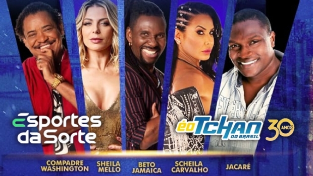 Officially sponsored by Esportes da Sorte, É o Tchan starts tour in São Paulo