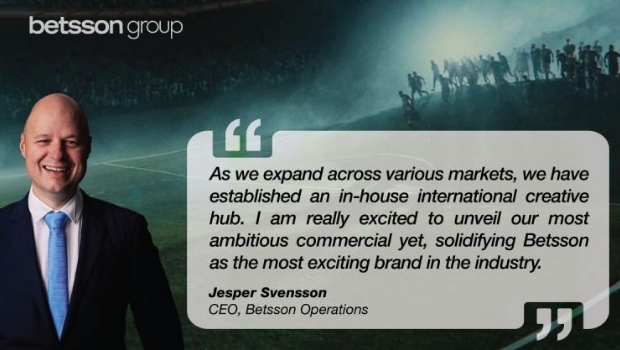 Betsson launches new global marketing concept