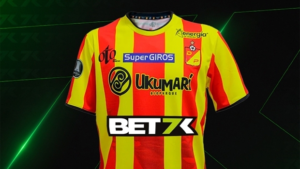 Bet7k closes historic sponsorship with Deportivo Pereira in games against Palmeiras