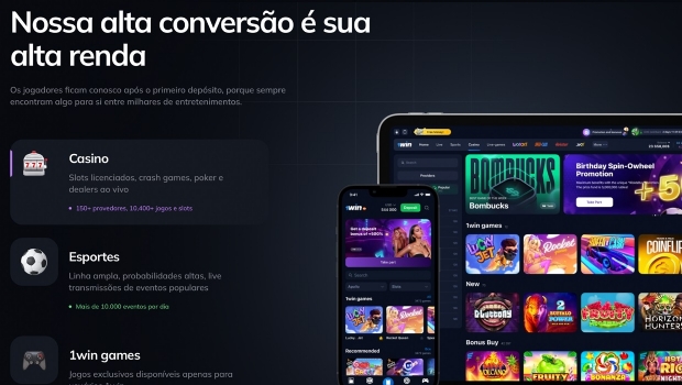 1win reforça sua atuação no Brasil com o programa de afiliados 1win Partners