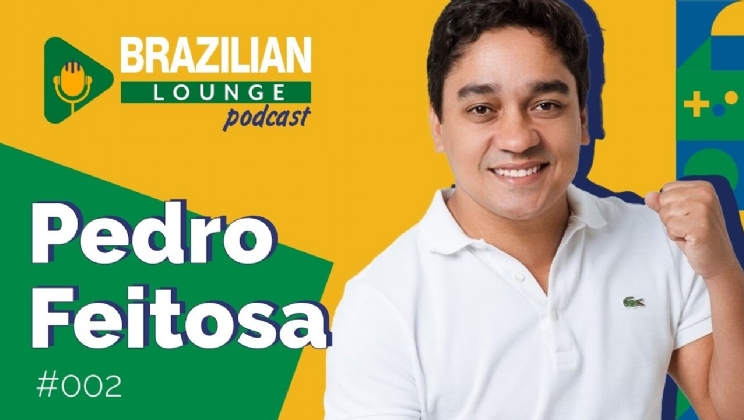 Trader esportivo Pedro Feitosa leva sua experiência ao segundo episódio do podcast Brazilian Lounge