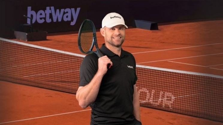 Betway adiciona a lenda do tênis Andy Roddick ao seu portfólio de embaixador global