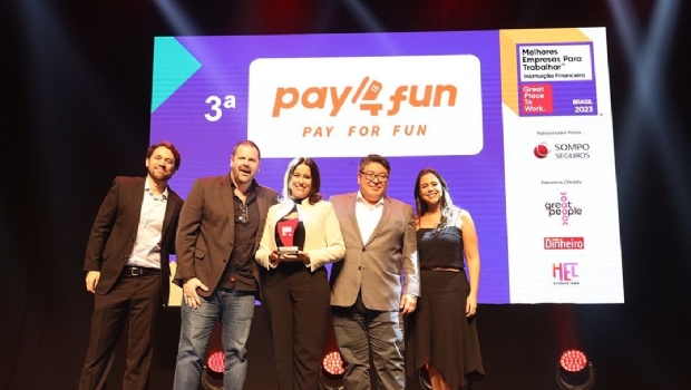 Pay4Fun conquista posição no ranking GPTW como melhor empresa do setor financeiro para trabalhar