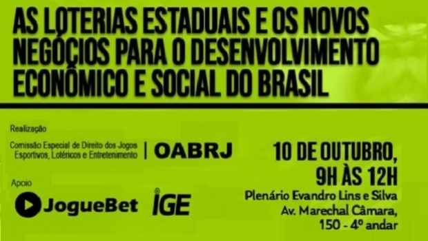 OAB/RJ returns to discuss state lotteries so that Brazil can find the best exploration model