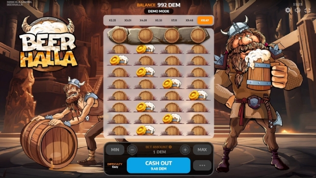 Mancala Gaming lança aventura com tema Viking “Beerhalla”