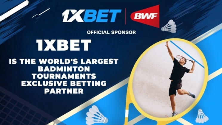 1xBet torna-se parceira oficial dos maiores torneios de badminton do mundo