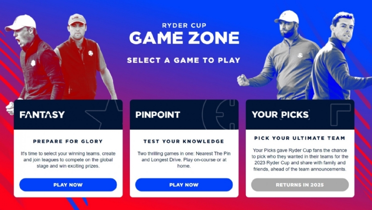 Ryder Cup faz parceria com Genius Sports para lançar centro de gamificação interativo para fãs