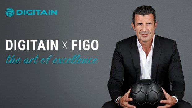 Luis Figo extended his partnership with industry leader Digitain