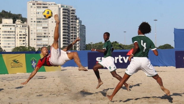 Esportes da Sorte sponsors the Copa Sul de Beach Soccer taking place in Santa Catarina