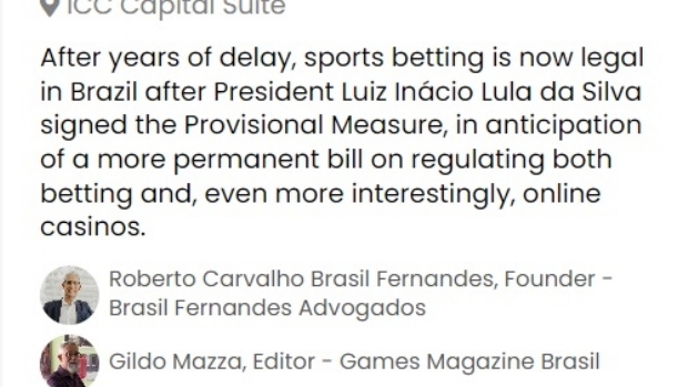 Games Magazine Brasil irá moderar painel sobre regulamentação do iGaming na ICE VOX