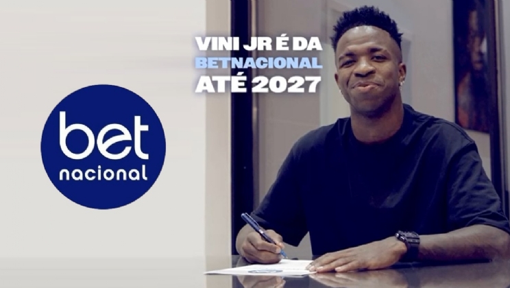 Betnacional renova contrato de embaixador de marca com Vini Jr. até 2027