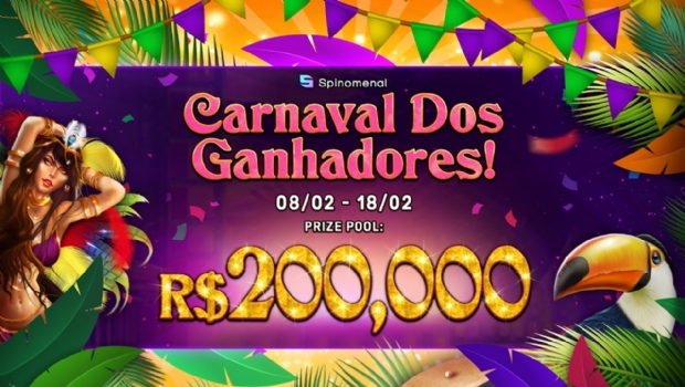 Spinomenal celebrates the Brazilian festival with the launch of Carnaval dos Ganhadores