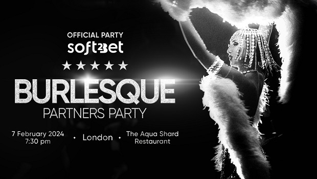 Soft2Bet anuncia festa exclusiva Burlesque Partners em Londres