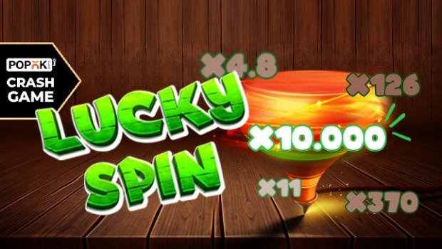 PopOK Gaming revela Lucky Spin na série Crash Games