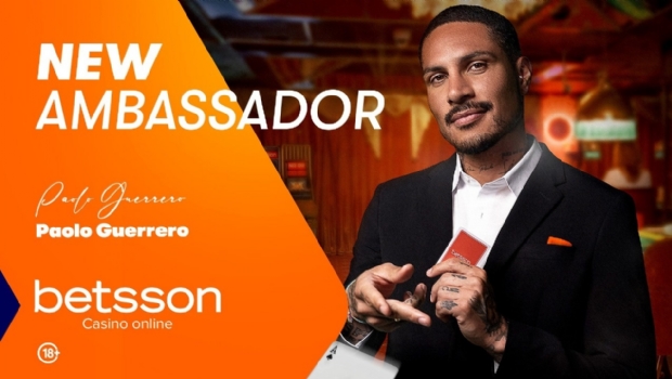 Betsson anuncia parceria com a lenda do futebol peruano Paolo Guerrero