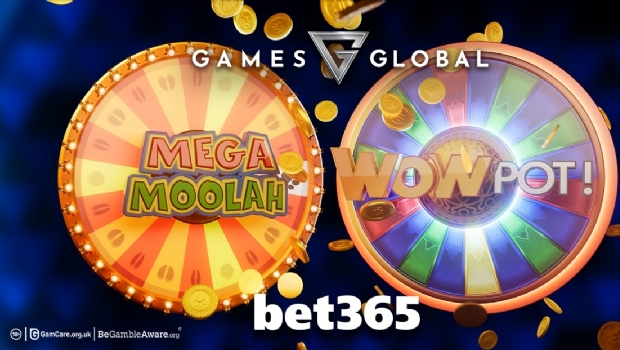 Games Global lança títulos de jackpot líderes do setor com a bet365