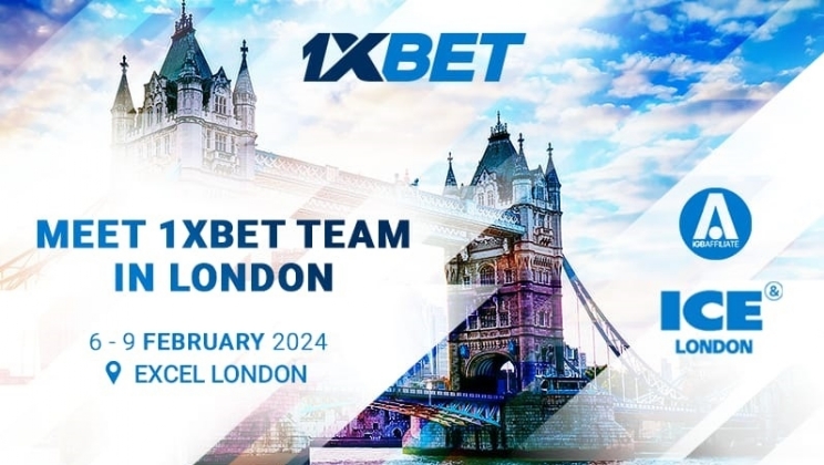 1xBet participará das exposições de apostas ICE London e iGB Affiliate