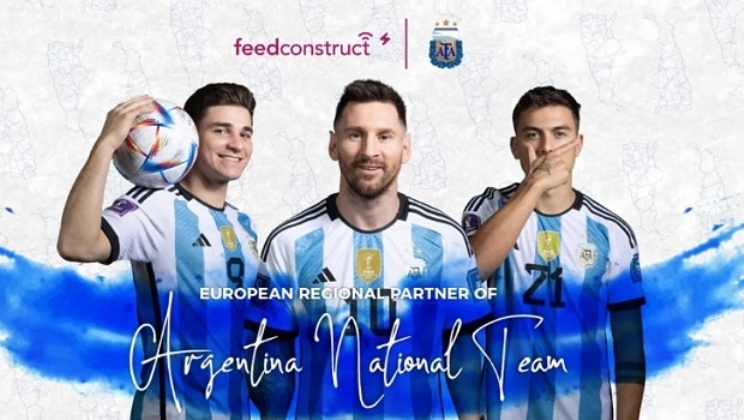 Associação Argentina de Futebol e FeedConstruct anunciam acordo de patrocínio