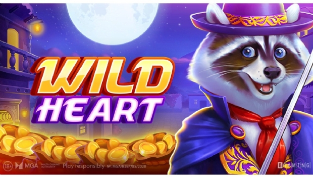 Guaxinim empunhando espada leva jogadores em uma aventura mexicana no jogo "Wild Heart" da BGaming