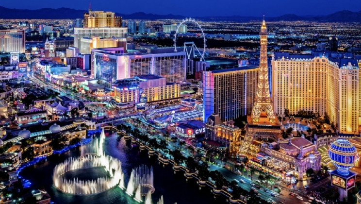 Las Vegas atrai 40,8 milhões de visitantes em 2023, a melhor marca desde 2019