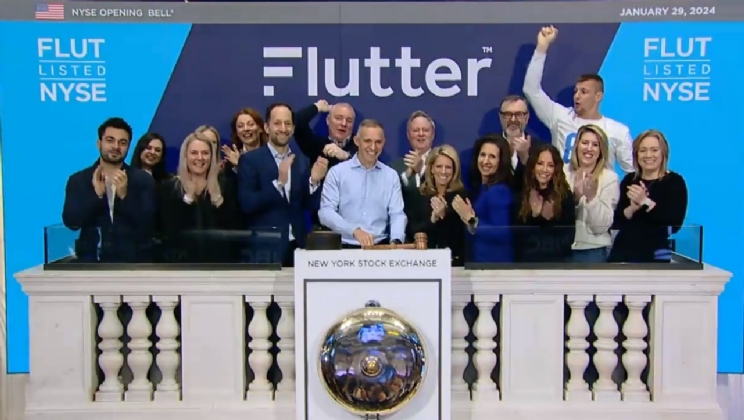 Flutter elogia o “momento crucial” ao ser lançado na Bolsa de Valores de Nova York