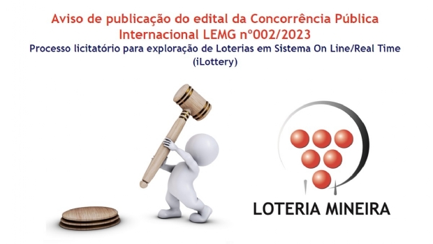 Loteria Mineira lança oficialmente a concorrência internacional para exploração do iLottery