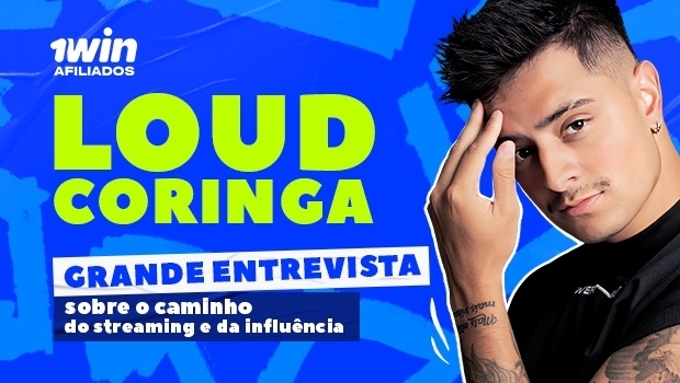 Loud Coringa discusses the path of streaming and influence in an interview for 1win Afiliados