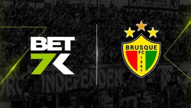 Bet7k signs with another team and will sponsor Brusque in 2024