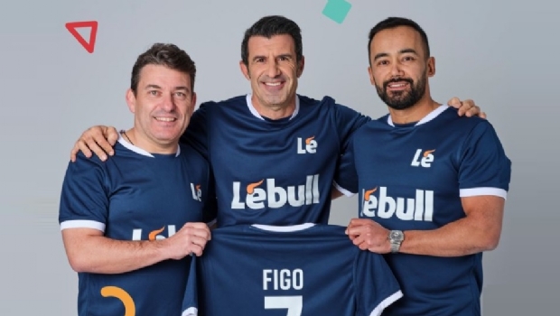 Luís Figo is the new brand ambassador for online betting and casino website Lebull Portugal