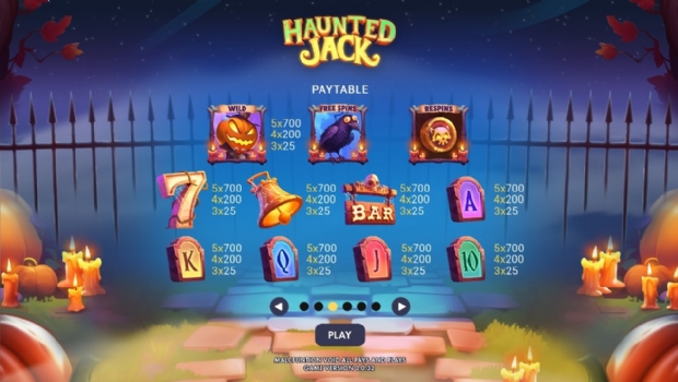 Vibra Gaming convida todos ao reino de Haunted Jack em seu novo e ‘aterrorizante” slot de Halloween