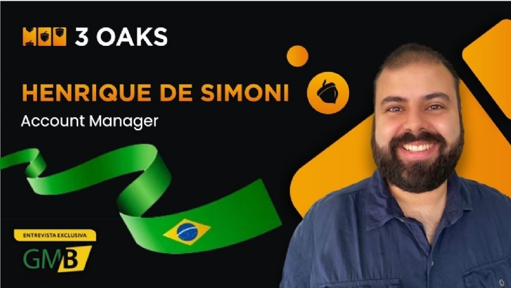 “O Brasil é central para a estratégia de longo prazo da 3 Oaks Gaming”