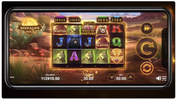 Zillion Games launches new slot: Buffalo's Sun 3