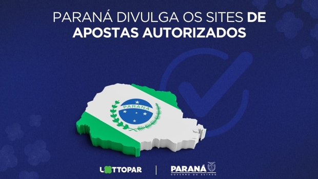 Paraná divulga sites de apostas autorizados a continuar operando após bloqueio da União