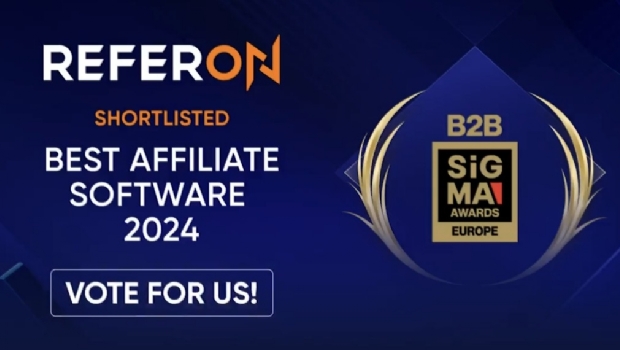 ReferOn é indicada para a categoria "Melhor Software de Afiliados 2024" no SiGMA Europe Awards