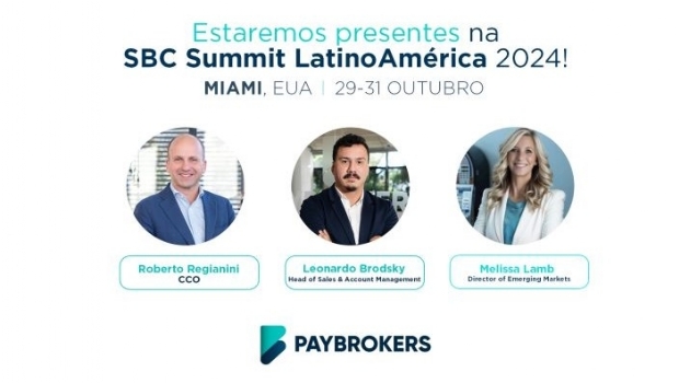 PayBrokers will present its innovative payment solutions for iGaming at SBC Summit Latinoamérica