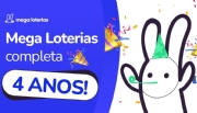 Mega Loterias celebra 4 anos de inovação e sucesso no mercado de apostas online