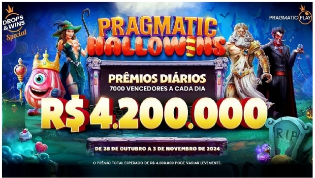 Promoção Pragmatic Hallowins chega aos parceiros da plataforma Setebit