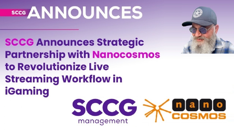 SCCG e nanocosmos fazem parceria para aprimorar workflow na transmissão ao vivo em iGaming