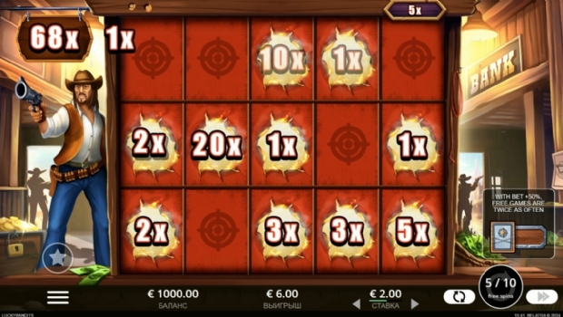 Belatra lança o explosivo slot Lucky Bandits