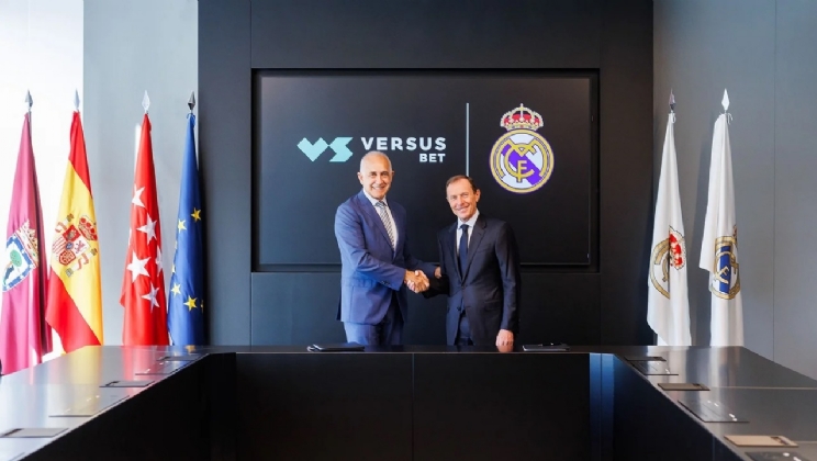 VERSUSbet é novo patrocinador oficial de apostas do Real Madrid para a Europa