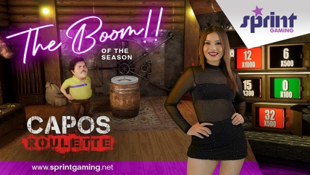 Sprint Gaming launches the long-awaited CAPOS ROULETTE game