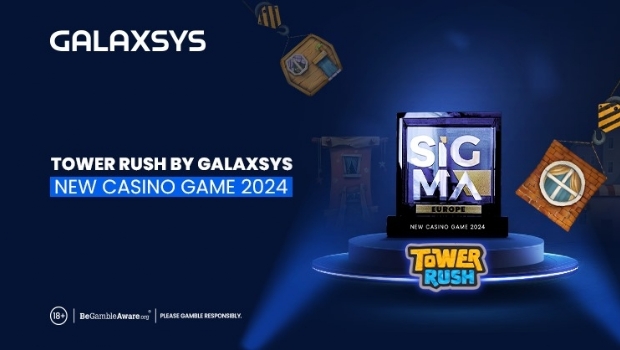 Galaxsys ganha prêmio SiGMA Europe de "Novo jogo de cassino de 2024" com Tower Rush