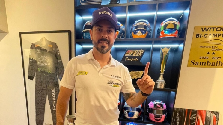 Betsul vai patrocinar o piloto da Stock Car Witold Ramasauskas na última corrida da temporada