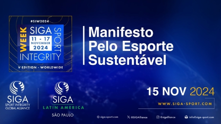 SIGA LATIN AMERICA lança manifesto pelo esporte sustentável