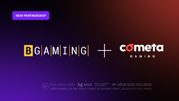 BGaming assina acordo multimarcas brasileiro com a Cometa Gaming