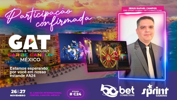 CEO da BetConnections e Sprint Gaming fará apresentação na GAT Expo Caribe Cancún 2024